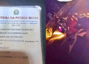 Idoso tem crânio e$magado após ser atr0pelado por carreta na BR-174