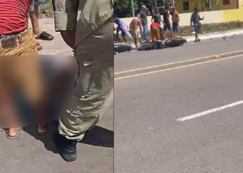 Vídeos mostram d3struiçã0 e vít1mas caíd@s após bat1da envolvendo três veículos em Manacapuru; veja