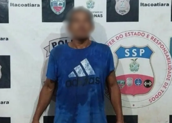 Após desentendimento, homem de 41 anos g0lpeia jovem no tórax e acaba pr3so no interior do AM