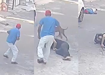 Vídeo: homens vão para a p0rrada na rua e acabam m0rrendo com a mesma arma