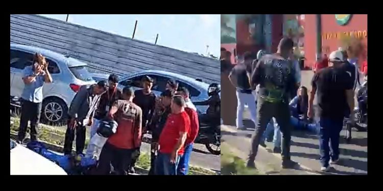 Vídeo fortíssimo: motoqueiro cai e m0rre atr0pelado por outra moto na Torquato Tapajós
