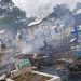 Vídeo: incêndio no Cemitério do Tarumã assusta funcionários e visitantes em Manaus