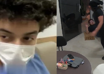 Professor e$faquead0 por aluno de 15 anos deixa o hospital em Manaus