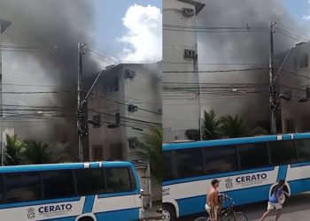 Vídeo: incêndio deixa moradores do Viver Melhor aflitos em Manaus