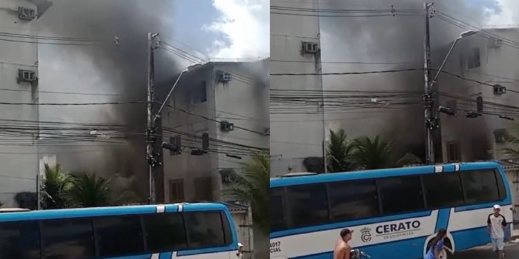 Vídeo: incêndio deixa moradores do Viver Melhor aflitos em Manaus
