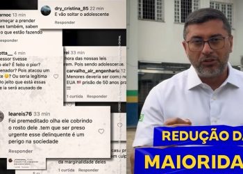 ‘Cr1me cometido por men0r, não é menor’, diz Wilson Lima ao defender redução da maioridade penal após at@que em Manaus