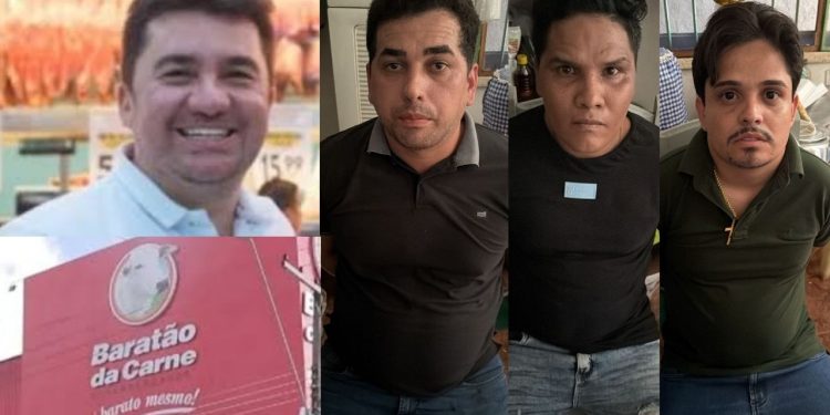 Três homens são presos por envolvimento no assalto ao dono do Baratão da Carne