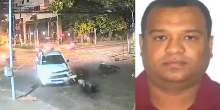 Após morte de motociclista, servidor da SSP-AM paga R$ 10 mil de fiança e deixa prisão