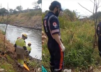 Vídeo: homem é encontrad0 ferid0 em igarapé de Manaus após horas aband0nad0