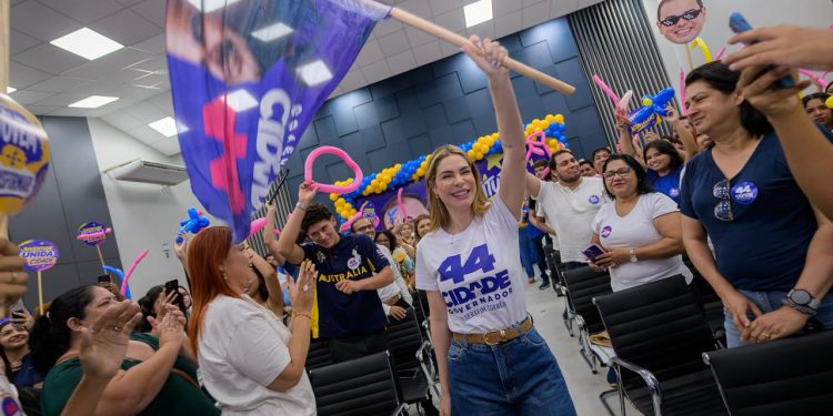 Thaisa Cidade reúne mais de 300 jovens e apresenta propostas de Roberto Cidade para a juventude do Amazonas