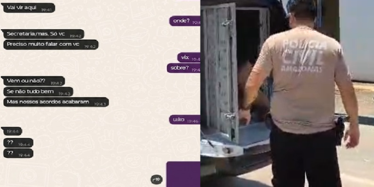 Veja mensagem de servidor pr2so por tentar e$tupr@r garoto em Itapiranga: ‘Vem ou não vem?’