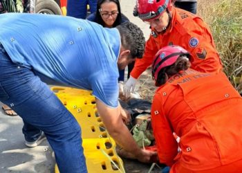 Motorista embr1agado perde controle, invade pista contrária e fica gravemente f3rido na AM-010