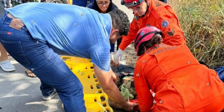 Motorista embr1agado perde controle, invade pista contrária e fica gravemente f3rido na AM-010