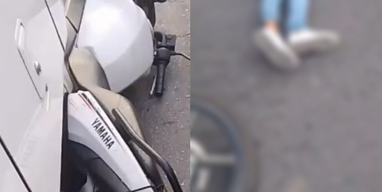 Vídeo: Motociclista vai com tudo na traseira de ônibus e fica grav2ment3 ferid0 em Manaus