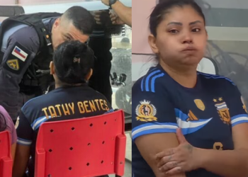 Após e$faqu3ar a companheira por ciúm3s, mulher vai pr3sa e ch0ra na delegacia em Manaus
