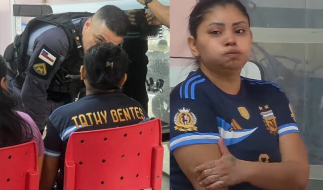 Após e$faqu3ar a companheira por ciúm3s, mulher vai pr3sa e ch0ra na delegacia em Manaus