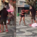 Homem e mulher saem se e$tap3and0 no Largo de São Sebastião: ‘Seu otári0’; vídeo