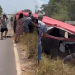Vídeo: Carro cap0ta três vezes, fica destruíd0 e deixa fer1d0s na AM-070