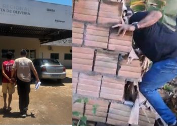 Vídeo: pai é pres0 após enf0rcar a esposa de 18 anos  e abandonar a filha de 9 meses no Amazonas