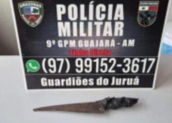 Médicos chamam PM após paciente dar entrada com furo na perna provocado pelo marido no AM