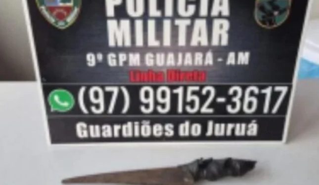 Médicos chamam PM após paciente dar entrada com furo na perna provocado pelo marido no AM
