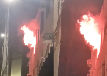 Vídeo: Incêndio toma conta de apartamento no condomínio Jardim Brasil, em Manaus