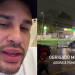 ‘Glória a Deus pai’, comemora apresentador Lucas Guimarães chegada da chuva após fumaça em Manaus
