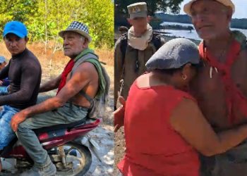 Vídeo: idoso desaparecido no Amazonas sobrevive comendo castanha em casa abandonada