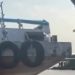 Vídeo: barco não consegue parar e derruba estrutura do Porto de Jutaí