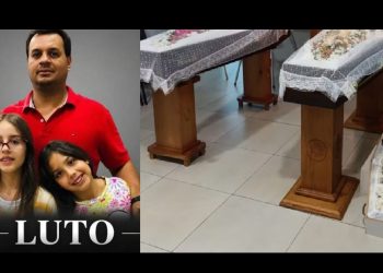 Cachorrinha que m0rreu em ac1dente com tutor e as duas filhas dele, é velada ao lado da família