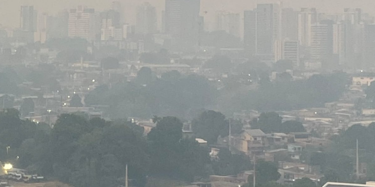 Irrespirável: Manaus amanhece com o pior nível de qualidade do ar este mês, nesta quarta-feira (23)