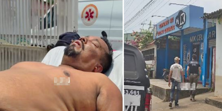 Empresário ‘MK’ dá ‘tela preta’ e desm@ia ao ser pr3s0 por t0rtur@ de inquilino em Itacoatiara
