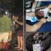 Testemunha grava moto embaixo do ônibus e condutor ferid0 em Manaus