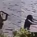 Vídeo: ribeirinho filma mulher que apanh0u acertand0 ripa nas costas do agress0r no Amazonas
