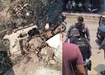 Vídeos: homem cai balead0 na Compensa e armament0 é encontrado ao lado dele
