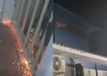Pr3s0s se rebelam e ateiam f0g0 em cela em princípio de rebeliã0 em Novo Airão