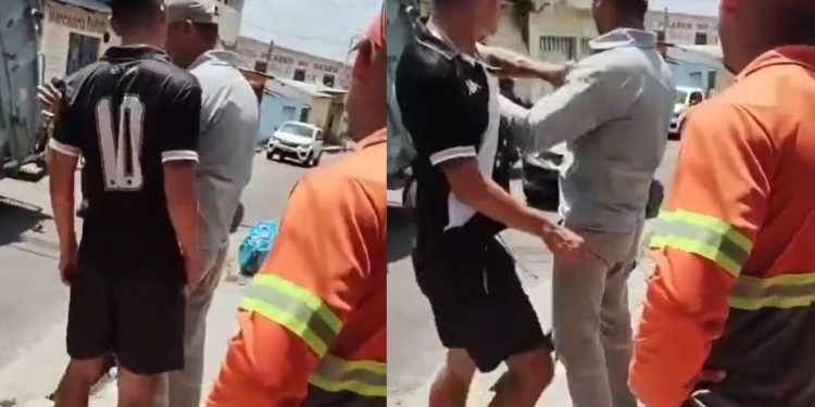 Vídeo: motora é ameaçad0 por brigã0 na rua em Manaus: ‘quase mat0u o cara’