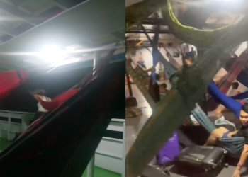 Vídeo: Temporal inesperado em Manaus causa apreensão na noite desta quinta-feira (24)
