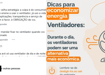 ‘Quanto mais economizo, mais caro vem’: consumidores det0nam dica da Âmbar para usar apenas o ventilador