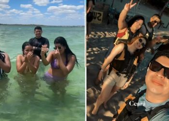 Vídeo: empresário de Manaus paga férias de todos os funcionários em Fortaleza: ‘gratidão’ 