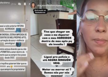 Em Manaus, dentista denuncia ex após encontrá-lo retirando fechaduras de apartamento