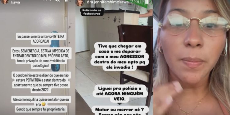 Em Manaus, dentista denuncia ex após encontrá-lo retirando fechaduras de apartamento