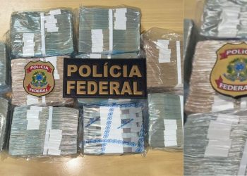R$ 1 milhão em espécie e arma de uso restrito: PF prende homem durante ação em Manaus