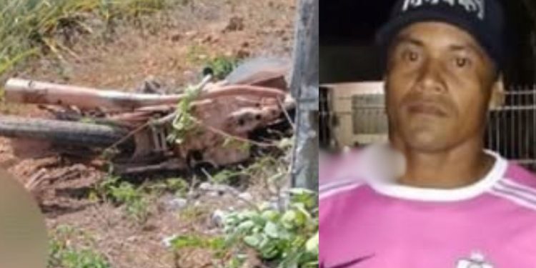 Acidente f4t4l: motociclista perde controle e bate em poste na estrada em Itacoatiara