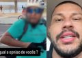 Vendedor se revolta após homem fotografá-lo na Ponta Negra e dizer que enviaria imagem à fiscalização