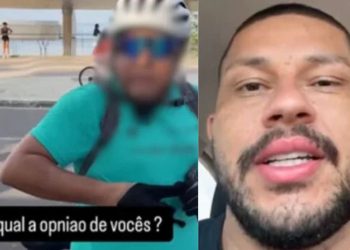 Vendedor se revolta após homem fotografá-lo na Ponta Negra e dizer que enviaria imagem à fiscalização