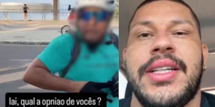 Vendedor se revolta após homem fotografá-lo na Ponta Negra e dizer que enviaria imagem à fiscalização