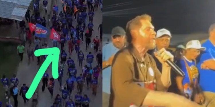 Após trajetória ligada à direita, Plínio Valério abraça a esquerda em evento político no Amazonas