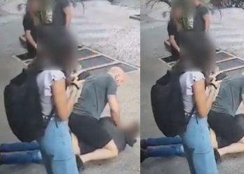Após roubar celular da ex, homem é perseguido por delegado e acaba detido; vídeo
