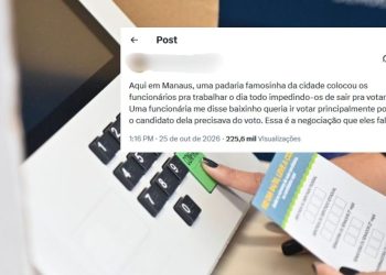 Denúncia aponta que funcionários de padaria foram impedidos de votar em Manaus
